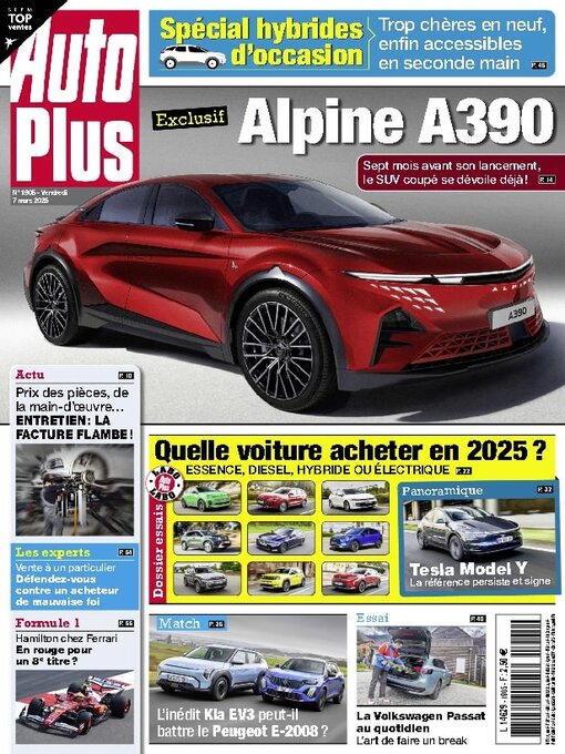 Title details for Auto Plus France by Editions Mondadori Axel Springer (EMAS) - Available